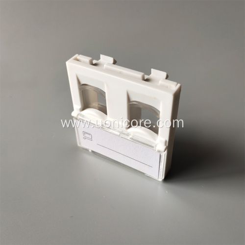 RJ45 45x45 french type face plate wall plates